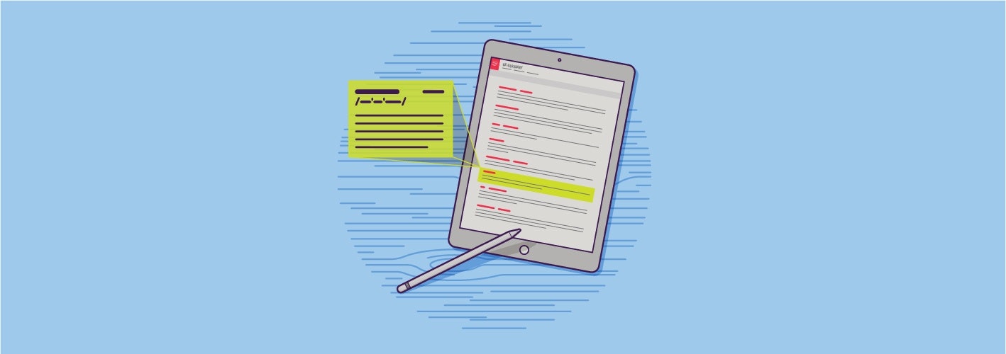 UX glossary illustration
